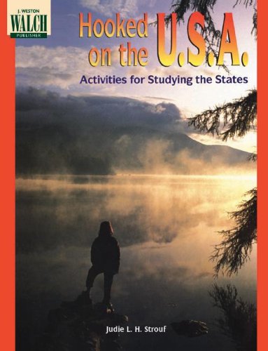 Stock image for HOOKED ON THE U.S.A. : Activities for Studying the States for sale by Karen Wickliff - Books