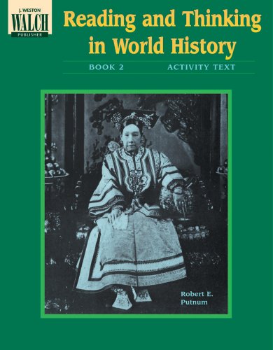 Beispielbild fr Reading and Thinking in World History: Book 2 (Student Workbook) zum Verkauf von Wonder Book