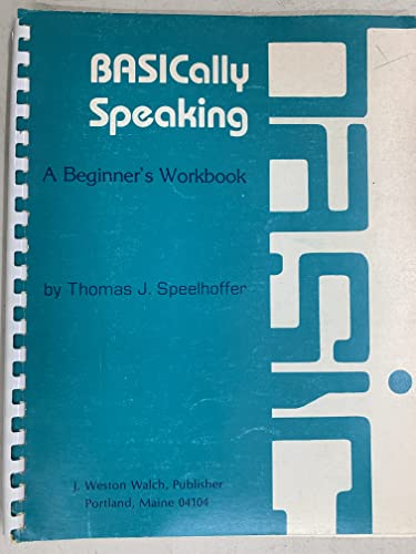 9780825124778: Basically Speaking: A Beginner's Workbook