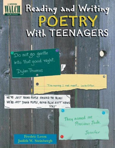 Imagen de archivo de Reading and Writing Poetry With Teenagers a la venta por SecondSale