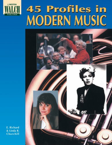 Imagen de archivo de 45 Profiles in Modern Music (Blackline masters) a la venta por Half Price Books Inc.