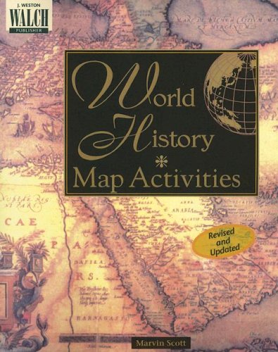 Stock image for World History Map Activities for sale by Dream Books Co.