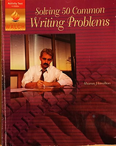 Solving 50 Common Writing Problems (9780825128998) by Hamilton, Sharon