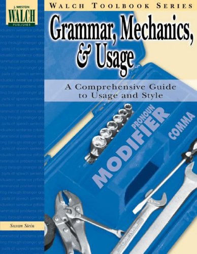 Stock image for Toolbook for Grammar, Mechanics, and Usage for sale by Better World Books