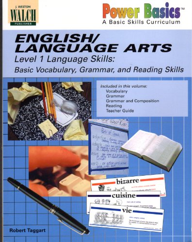 Stock image for English/Language Arts, Level 1: Language Skills: Basic Vocabulary, Grammar, and Reading Skills for sale by Better World Books
