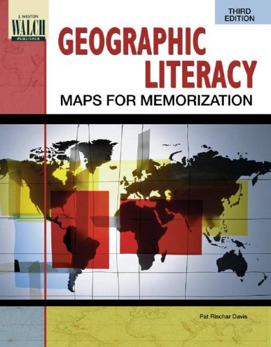 9780825142727: Geographic Literacy: Maps for Memorization