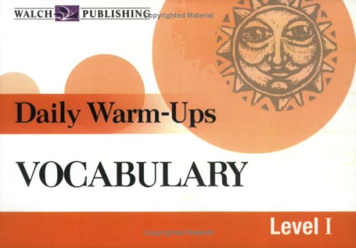 Stock image for Daily Warm Ups: Vocabulary (Daily Warm-Ups English/Language Arts Series Ser) for sale by BookHolders