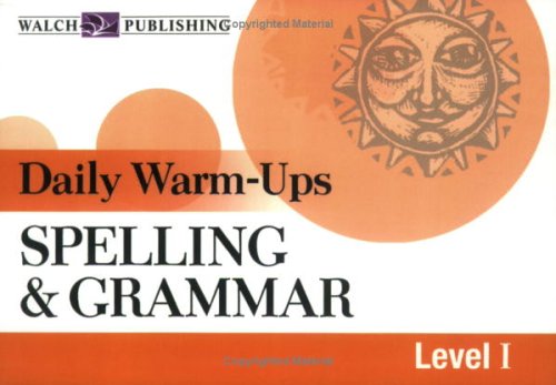 Beispielbild fr Spelling and Grammar (Daily Warm-Ups) zum Verkauf von Wonder Book