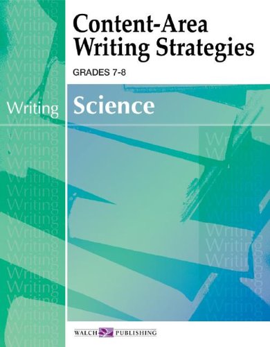 Imagen de archivo de Content-Area Writing Strategies: Science a la venta por BookHolders