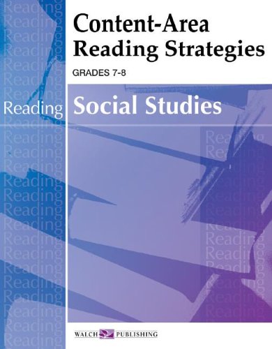 Imagen de archivo de Content-Area Reading Strategies : Social Studies a la venta por Better World Books