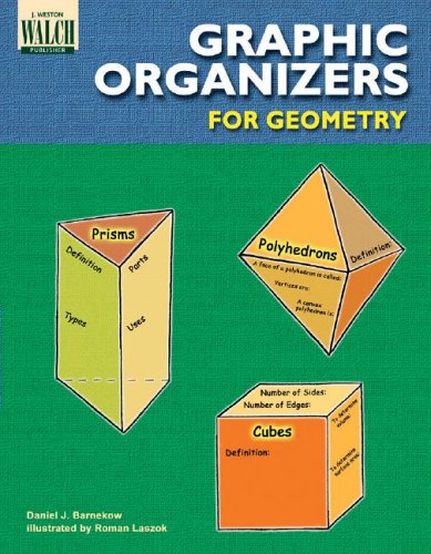 Beispielbild fr Graphic Organizers for Geometry zum Verkauf von Better World Books