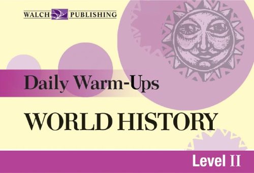 Beispielbild fr World History (Daily Warm-Ups) (Daily Warm-Ups) zum Verkauf von Better World Books