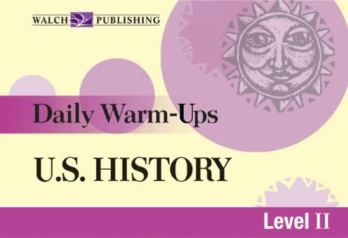 Beispielbild fr Daily Warm-Ups: U.S. History Level 2 zum Verkauf von Wonder Book