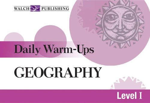 Imagen de archivo de Daily Warm-Ups Geography: Level I a la venta por Revaluation Books