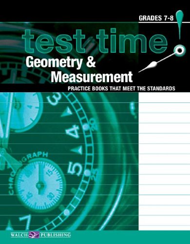 9780825144943: Test Time! Practice Books That Meet The Standards: Geometry & Measurement (Test Time! Practice Books That Meet the Standards Math Series SER)