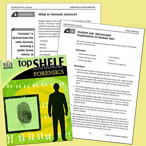 Imagen de archivo de Top Shelf: Forensics (Top Shelf Science Series SER) a la venta por Decluttr