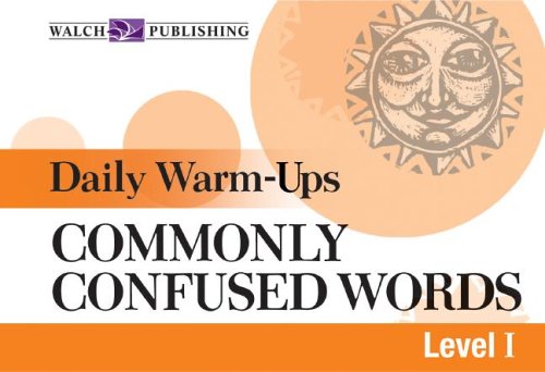 Imagen de archivo de Daily Warm-Ups for Commonly Confused Words a la venta por Better World Books: West
