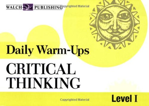 Stock image for Daily Warm-Ups: Critical Thinking, Level I (Daily Warm-Ups English/Language Arts) for sale by Books of the Smoky Mountains