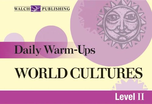 Imagen de archivo de World Cultures (Level II): Daily Warm-Ups a la venta por Irish Booksellers