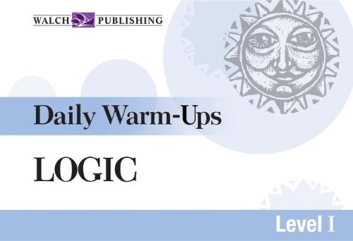 Stock image for Daily Warm-ups For Logic (Daily Warm-Ups Math Series Ser) for sale by HPB Inc.