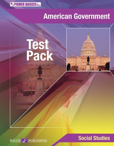 Stock image for American Government, Test Pack (Power Basics) for sale by HPB-Diamond