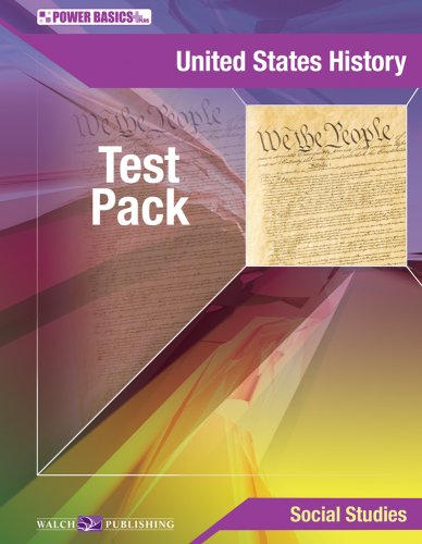Imagen de archivo de Power Basics United States History: Test Pack a la venta por ThriftBooks-Dallas