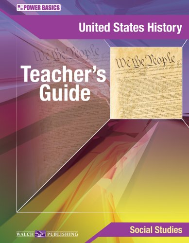 Imagen de archivo de Power Basics United States History (Teacher's Guide) a la venta por SecondSale