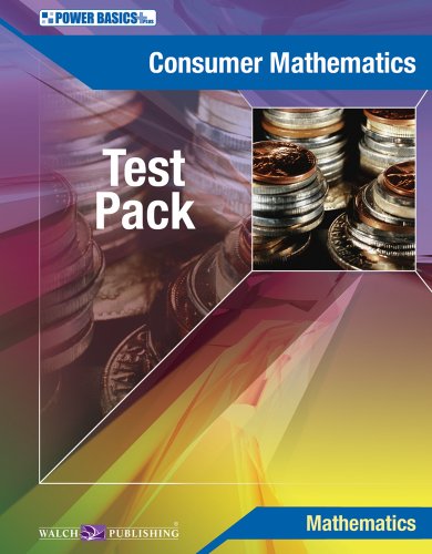 Stock image for Power Basics Consumer Mathematics for sale by ThriftBooks-Atlanta