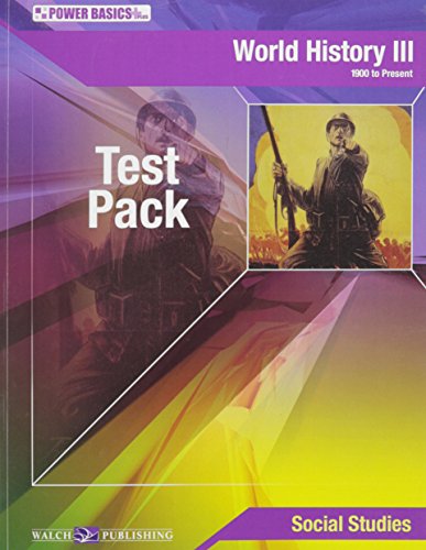Beispielbild fr Power Basics World History III Test Pack zum Verkauf von Wonder Book