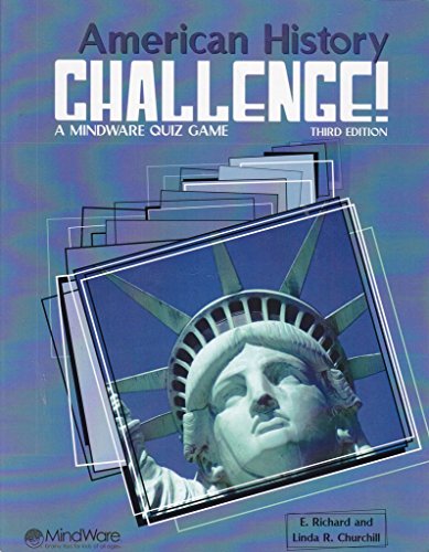 Imagen de archivo de American History Challenge: A MindWare Quiz Game Third Editoin a la venta por HPB-Red