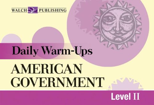 Stock image for Daily Warm-Ups - American Government Level 2 for sale by SecondSale