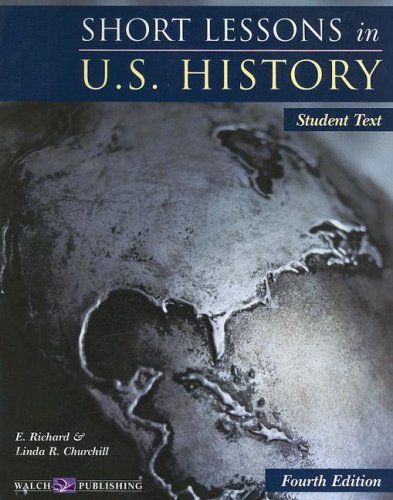 Imagen de archivo de Short Lessons in U.S. History a la venta por HPB-Red