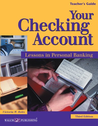 9780825159145: Your Checking Account: Lessons in Personal Banking
