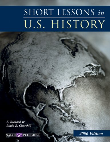 Imagen de archivo de Short Lessons in U.S. History (Teachers Guide) a la venta por SecondSale