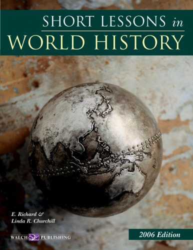 Imagen de archivo de Short Lessons in World History: Teacher's Guide a la venta por SecondSale