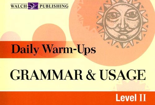 Daily Warm-Ups: Grammar & Usage: Level II (Daily Warm-Ups)