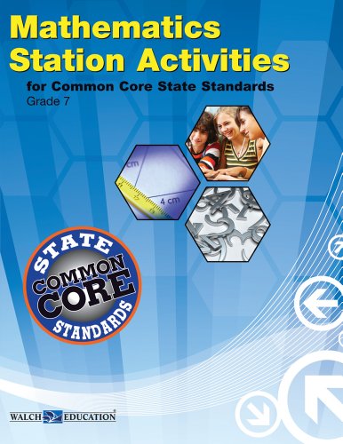 Imagen de archivo de Mathematics Station Activities for Common Core State Standards, Grade 7 a la venta por Better World Books