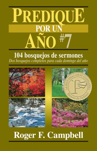 Imagen de archivo de Predique por un año #7 (Predique Por Un Ano) (Spanish Edition) a la venta por HPB-Red