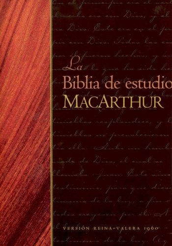 9780825415364: La Biblia de Estudio MacArthur-RV 1960 = MacArthur Study Bible-RV 1960