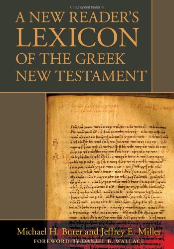 Stock image for A New Reader's Lexicon of the Greek New Testament for sale by Blackwell's