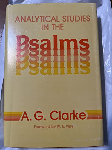 9780825423222: Analytical Studies in the Psalms