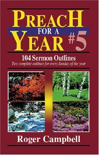 Stock image for Preach for a Year for sale by Better World Books