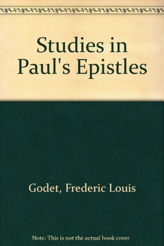 Stock image for Studies in Paul's Epistles (English and French Edition) for sale by SecondSale