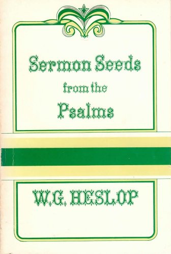 9780825428319: Sermon seeds from the Psalms