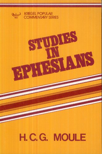 Beispielbild fr Studies in Ephesians zum Verkauf von Better World Books