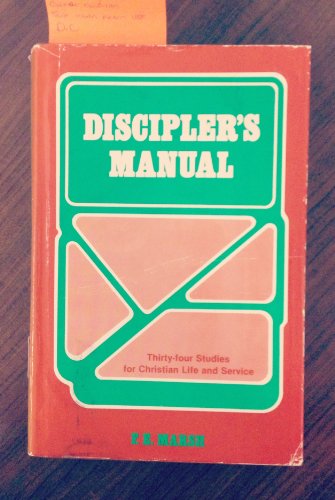 Imagen de archivo de Discipler's manual a la venta por ThriftBooks-Dallas