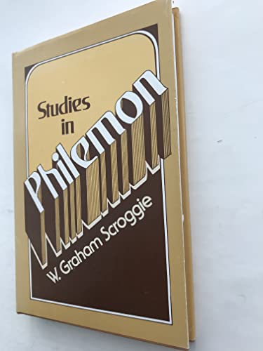 Imagen de archivo de Studies in Philemon a la venta por ThriftBooks-Dallas