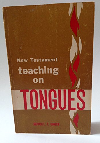 Stock image for New Testament Teaching on Tongues for sale by Christian Book Store
