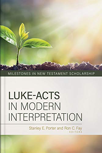 Beispielbild fr Luke-Acts in Modern Interpretation (Milestones in New Testament Scholarship) zum Verkauf von Moe's Books