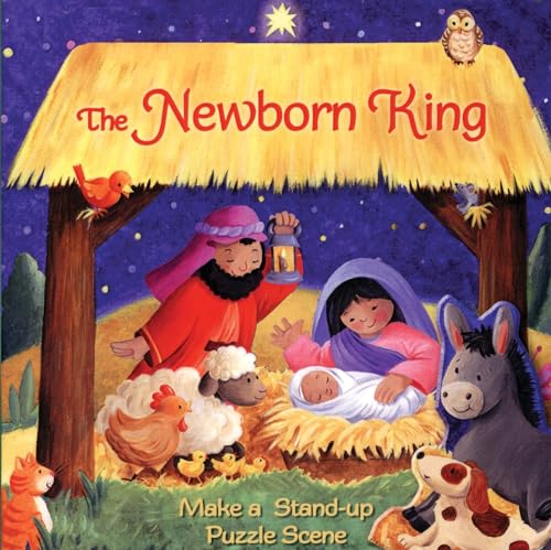 Beispielbild fr The Newborn King: Storybook with Puzzle Scene zum Verkauf von Russell Books